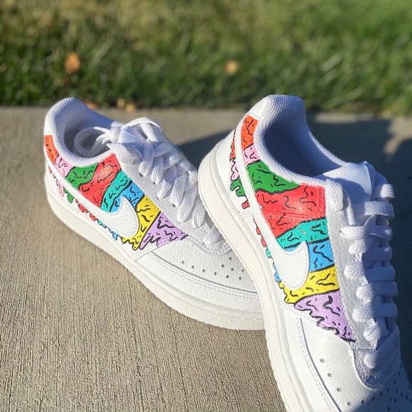 Custom Drip Nike Air Force 1’s - Picture 2 of 5